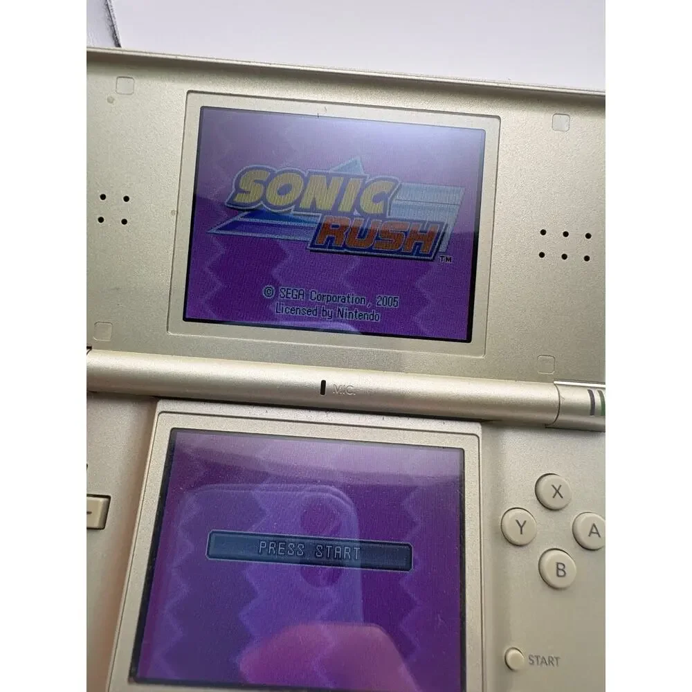 SEGA Sonic Rush Nintendo DS Game NTSC-U/C Cartridge Only- Tested and Working